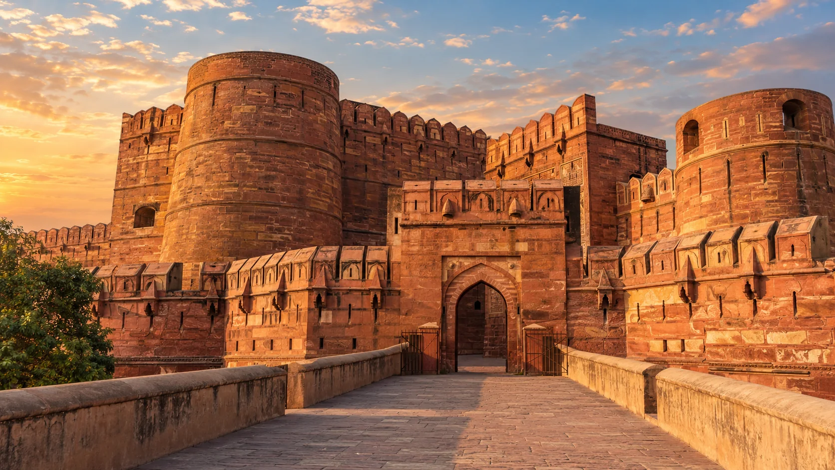 Illustrative view of Agra Fort in Agra