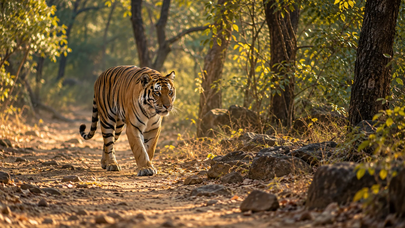 Royal Bengal tiger in Ranthambore